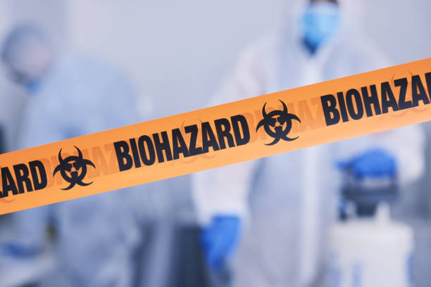 Professional Hoarding Cleanup technician working in Woodland, MI